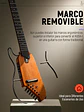 GUITARRA ELECTROACUSTICA DE VIAJE DONNER HUSH™ I BLACK - Miniatura 2