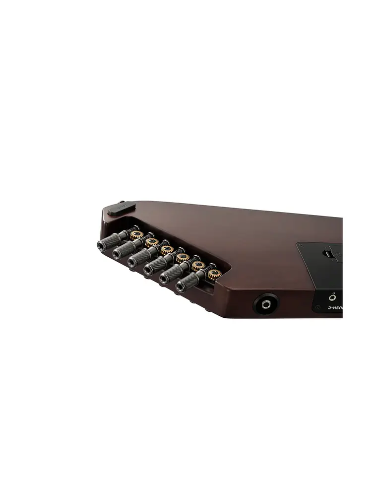 Guitarra electroacústica Donner HUSH™ C de nylon SUNBURST 9