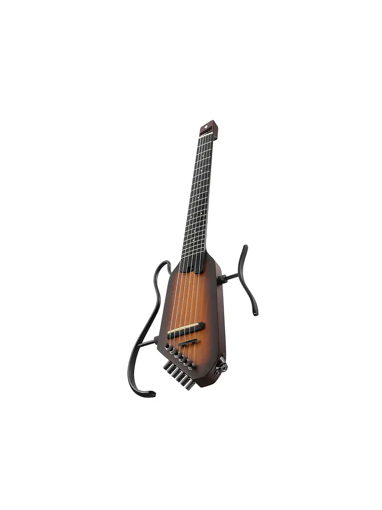Guitarra electroacústica Donner HUSH™ C de nylon SUNBURST 3