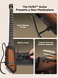 Guitarra electroacústica Donner HUSH™ C de nylon SUNBURST - Miniatura 21