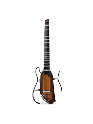 Guitarra electroacústica Donner HUSH™ C de nylon SUNBURST