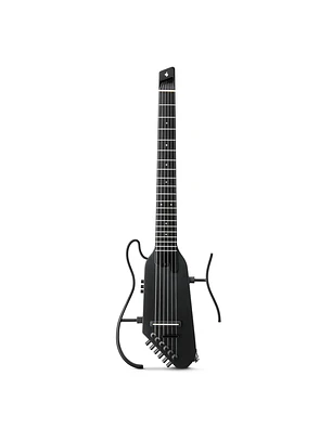 Guitarra electroacústica Donner HUSH™ C de nylon BLACK