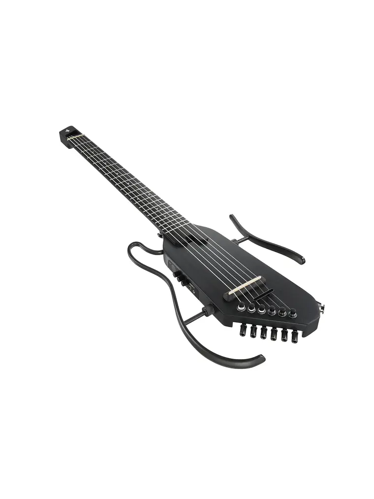 Guitarra electroacústica Donner HUSH™ C de nylon BLACK 6