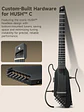 Guitarra electroacústica Donner HUSH™ C de nylon BLACK - Miniatura 9