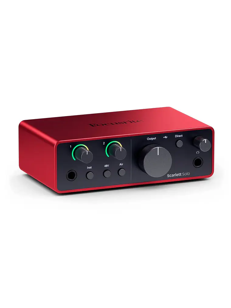 Pack homestudio Focusrite Studio Scarlett Solo 4th gen 3
