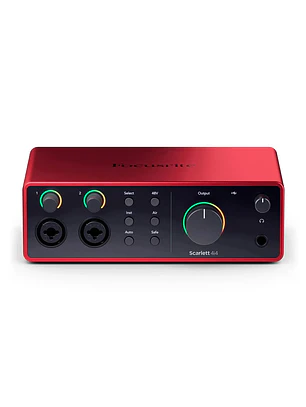 Interfaz de audio Focusrite Scarlett 4i4 4th Gen