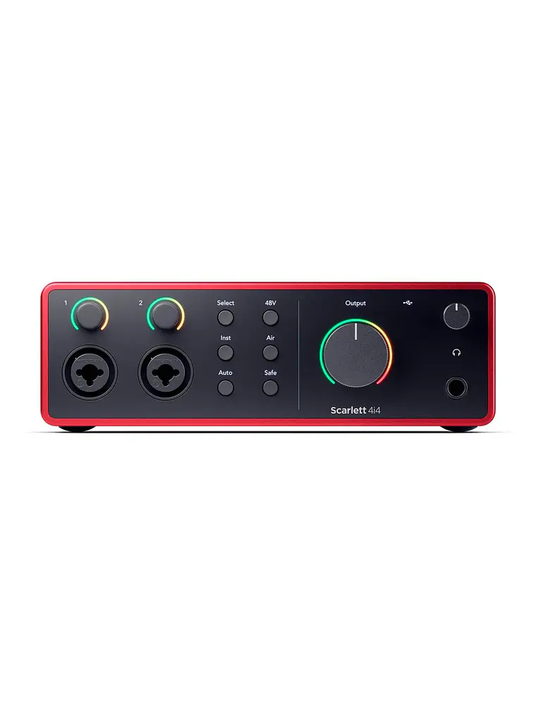 Interfaz de audio Focusrite Scarlett 4i4 4th Gen 2
