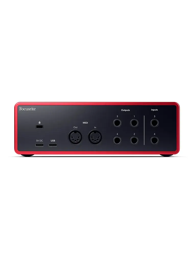 Interfaz de audio Focusrite Scarlett 4i4 4th Gen 3