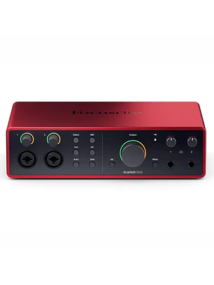 Interfaz de audio Focusrite Scarlett 16I16 4ta generación