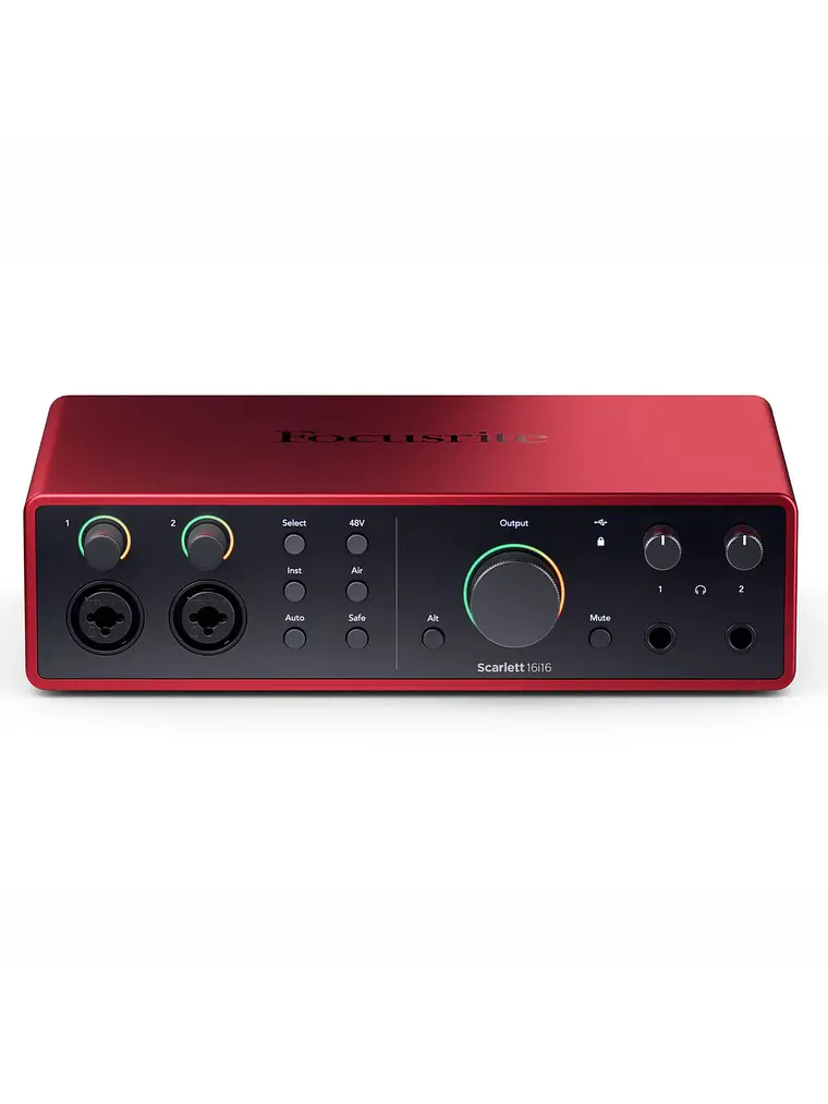 Interfaz de audio Focusrite Scarlett 16I16 4ta generación 1