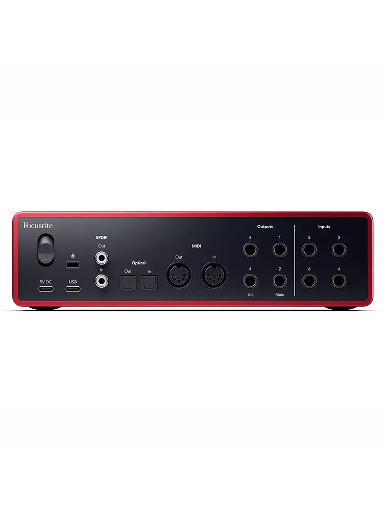 Interfaz de audio Focusrite Scarlett 16I16 4ta generación 2