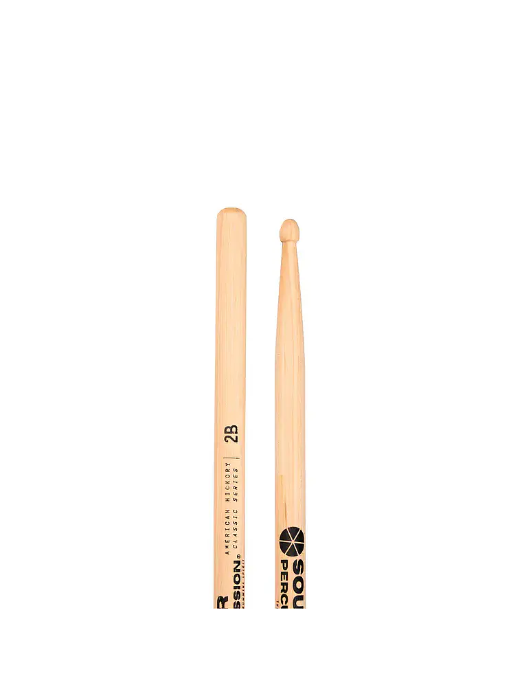Baquetas 2B Hickory Punta Acorn Madera Classic Series 1
