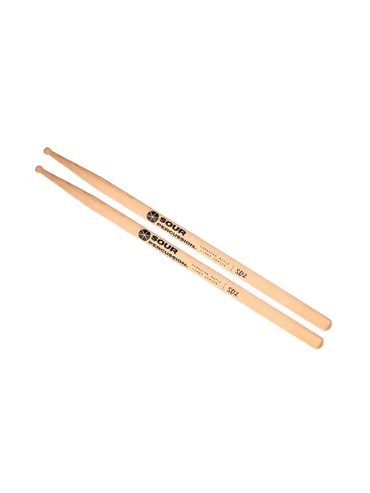 Baquetas SD2 Maple Punta Medium Round Madera Light Series 2