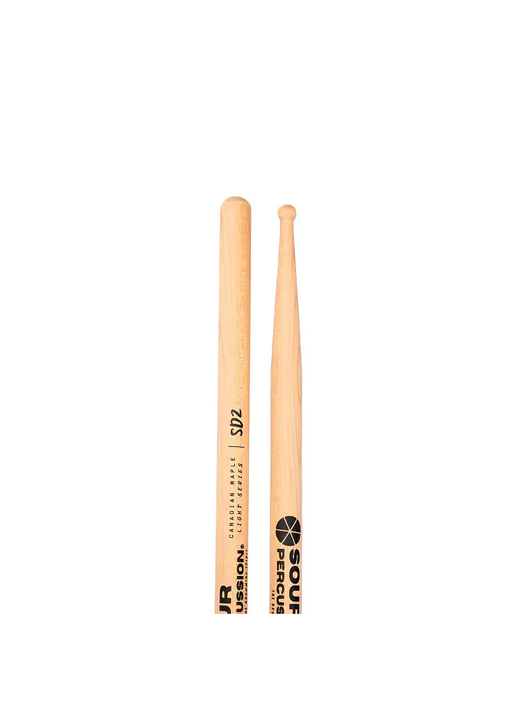 Baquetas SD2 Maple Punta Medium Round Madera Light Series 1