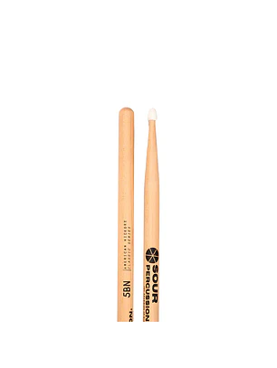 Baquetas 5B Hickory Punta Acorn Nylon Classic Series