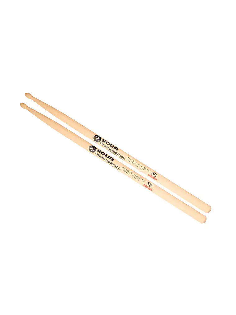 Baquetas 5B Extreme Hickory Punta Acorn Madera Power Series 2