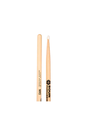 Baquetas 5A Hickory Punta Acorn Nylon Classic Series