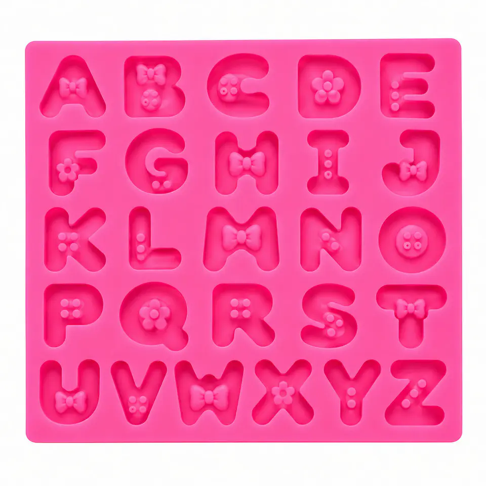 Molde para fondant letras JSF1428 1