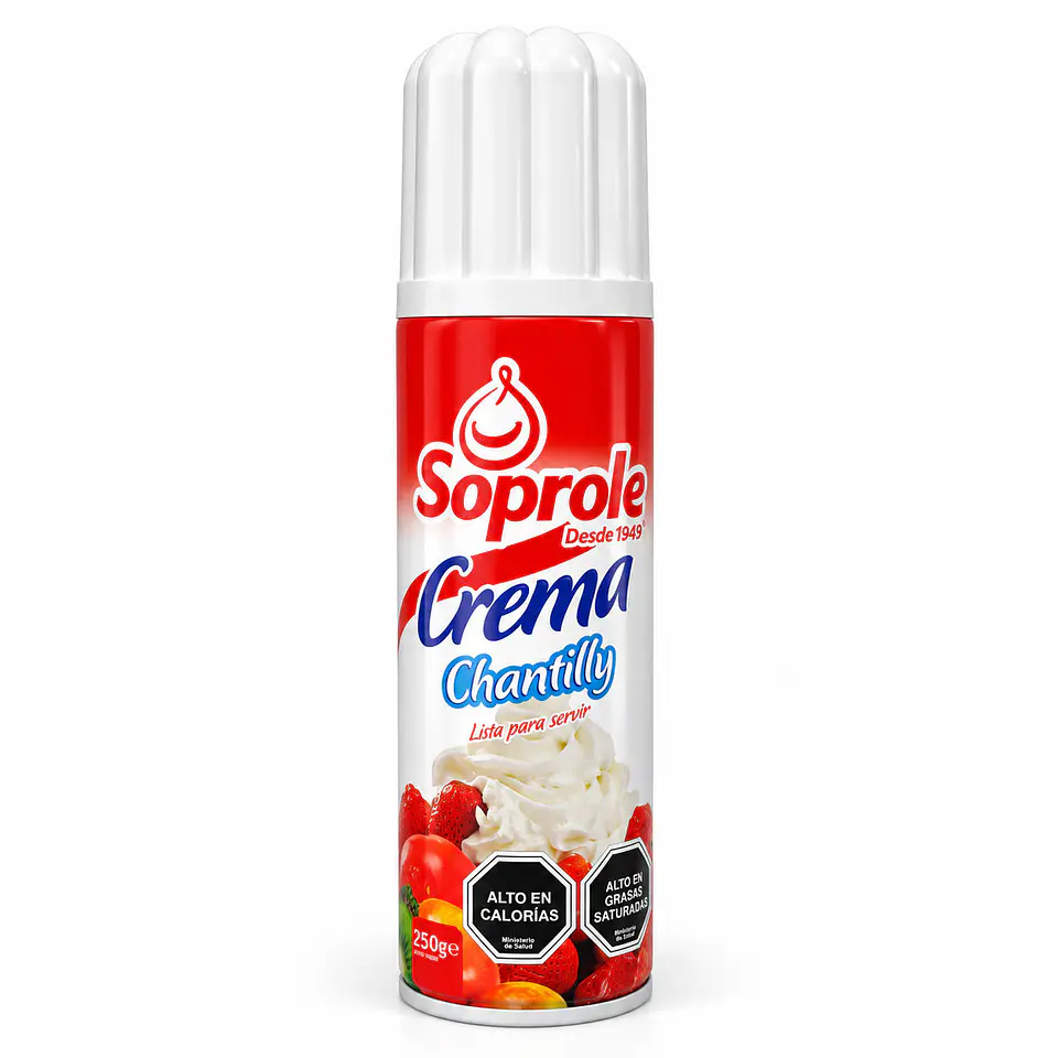 Crema Chantilly Soprole 1