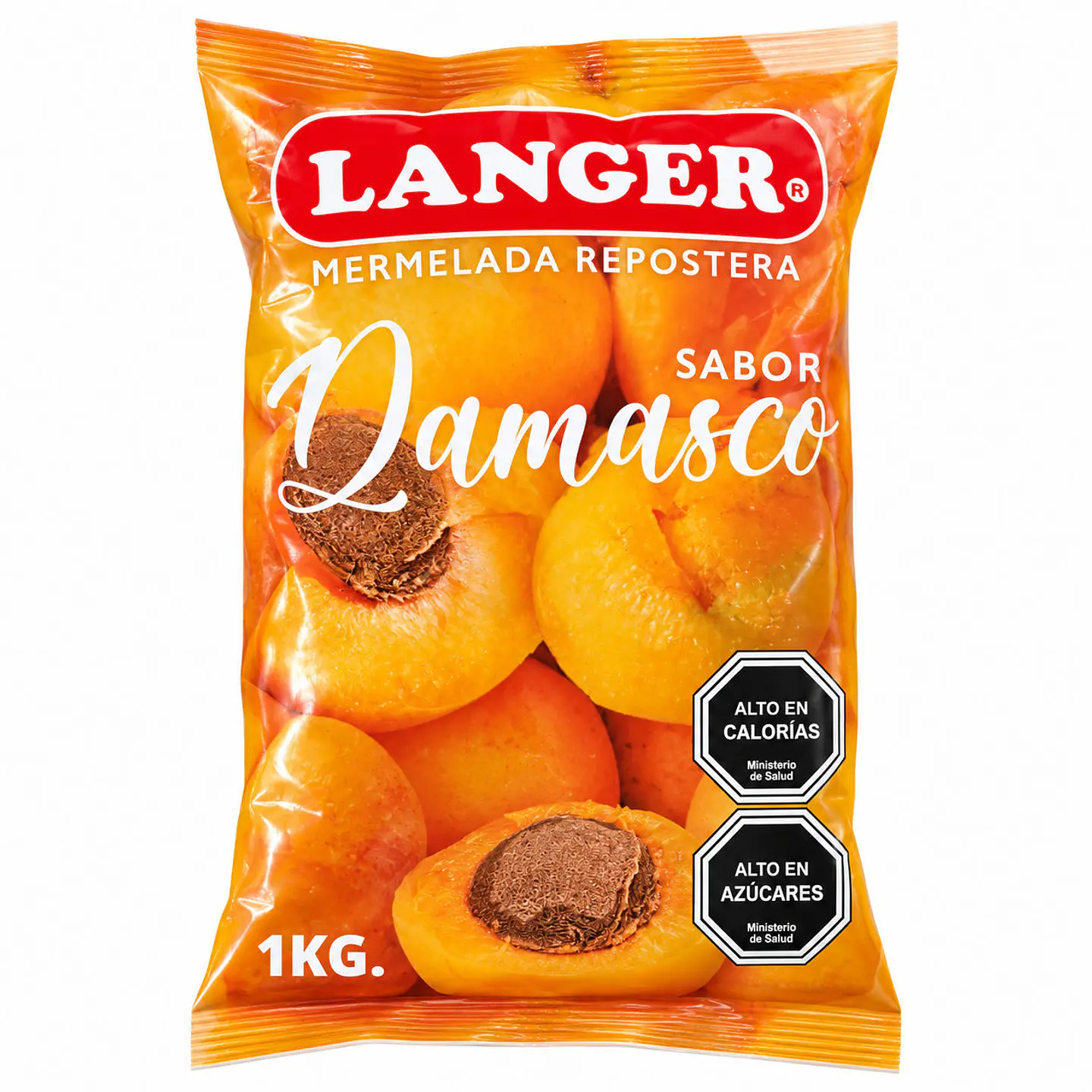 Mermelada Damasco Langer K 1