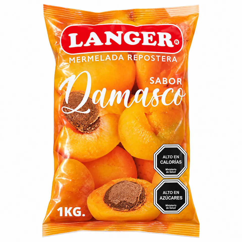 Mermelada Damasco Langer K 1