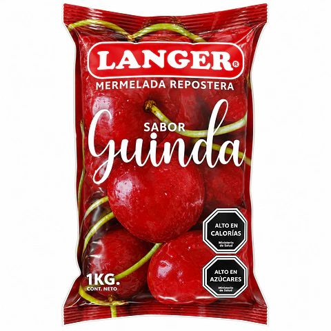 Mermelada Guinda Langer K
