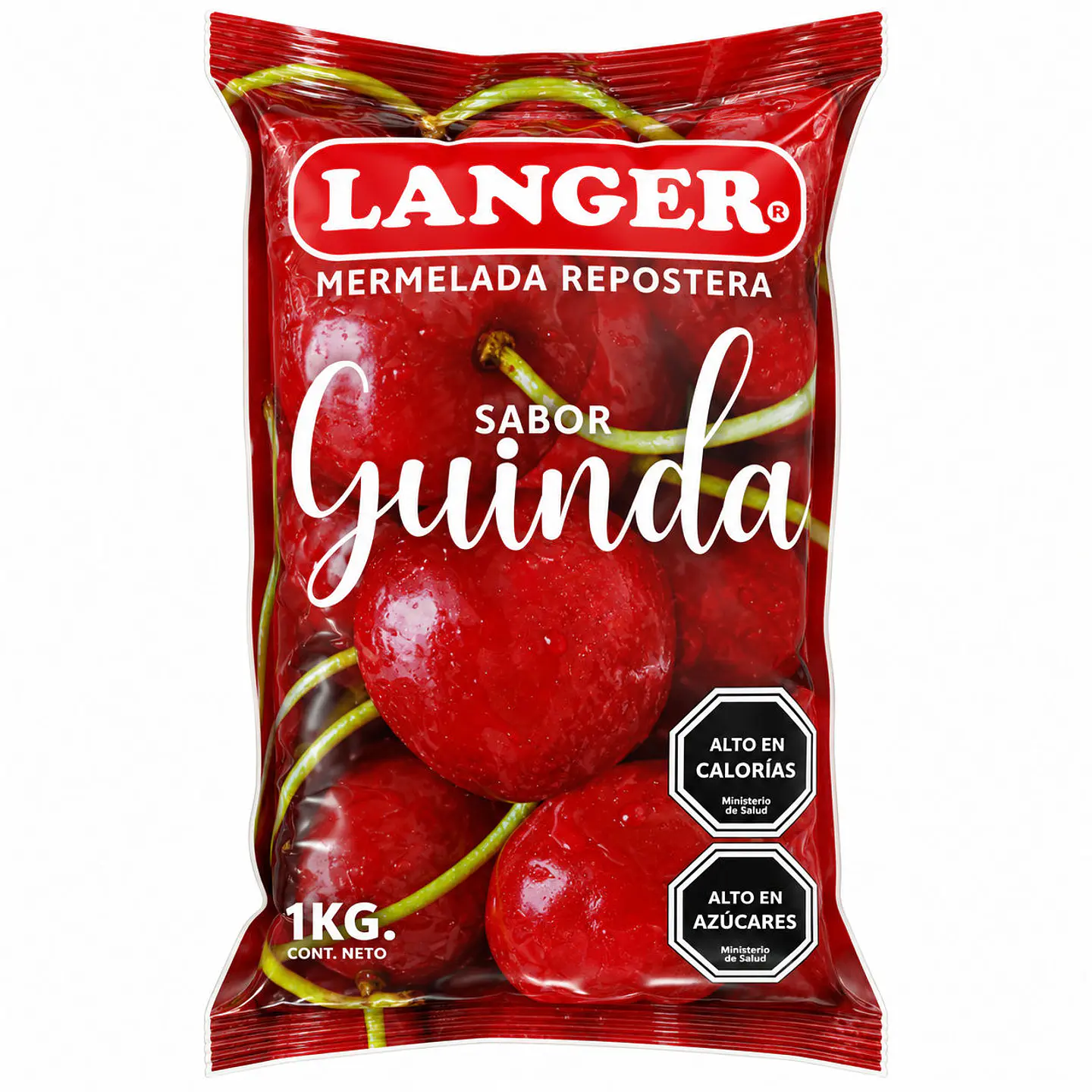Mermelada Guinda Langer K 1