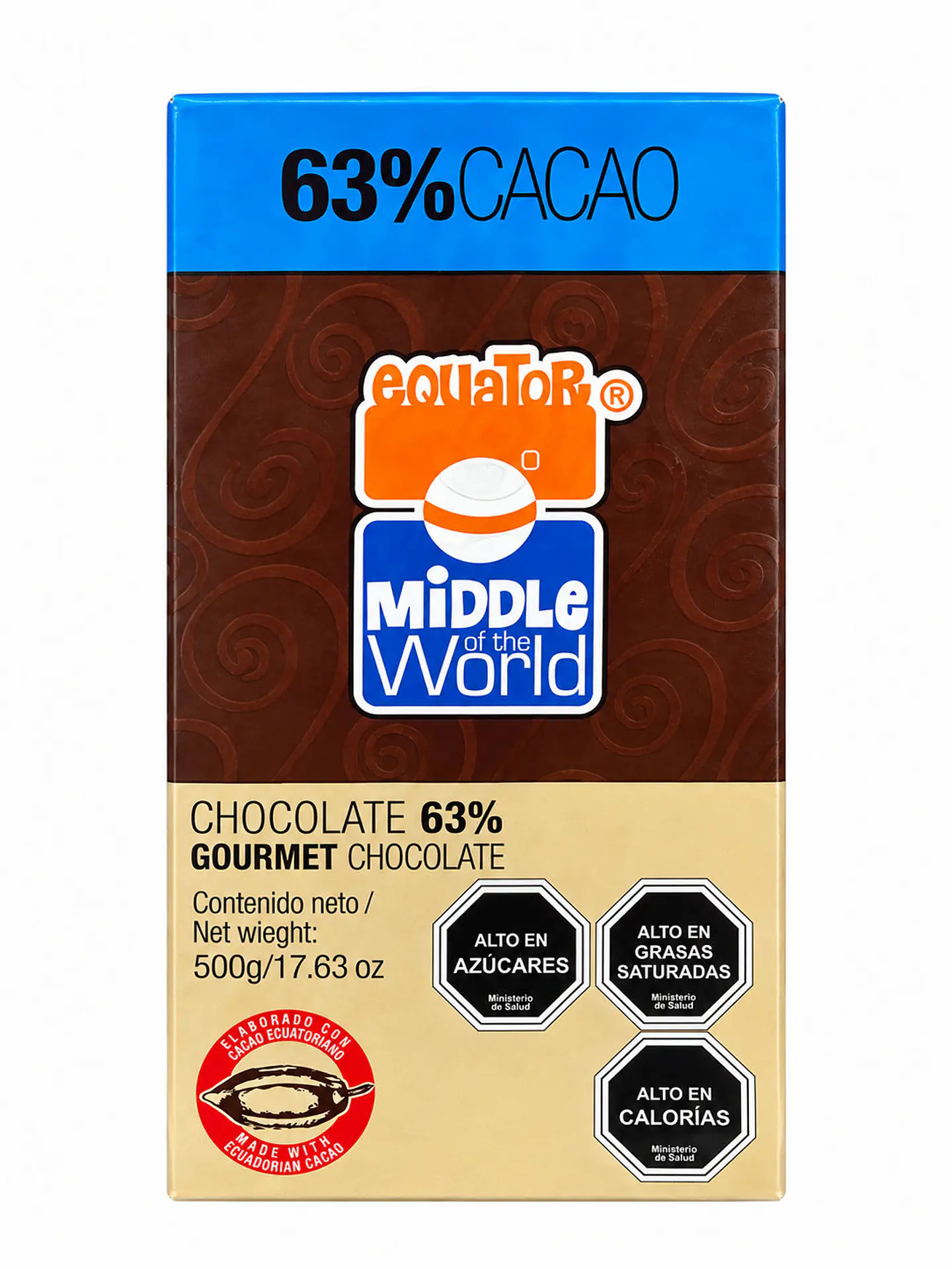 Chocolate Premium 63% Cacao Chocono 500 g 1