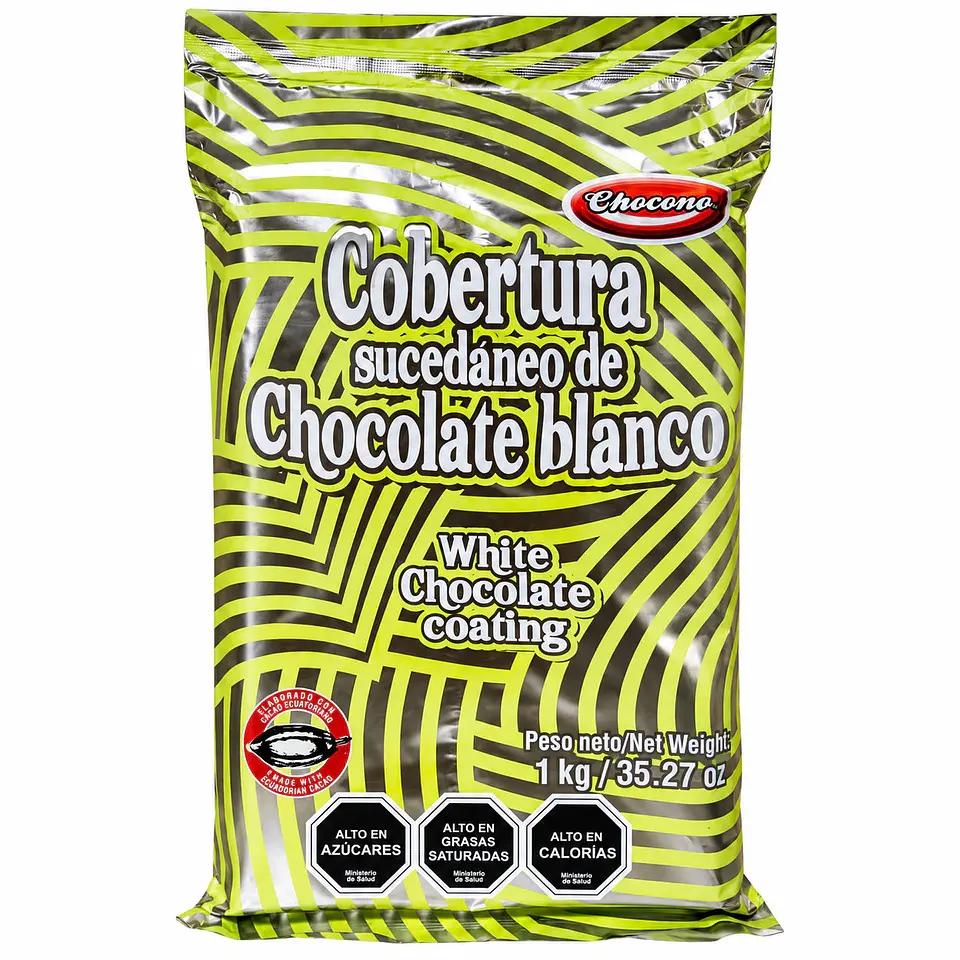 Cobertura de Chocolate Blanco Chocono 1 kg 1