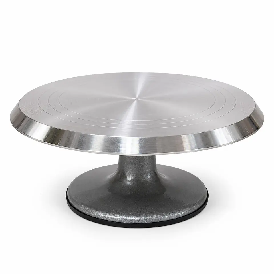 Base giratorio para pastel Metal 1