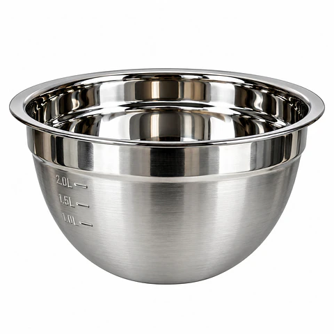 Bowl metálico inoxidable 24cm