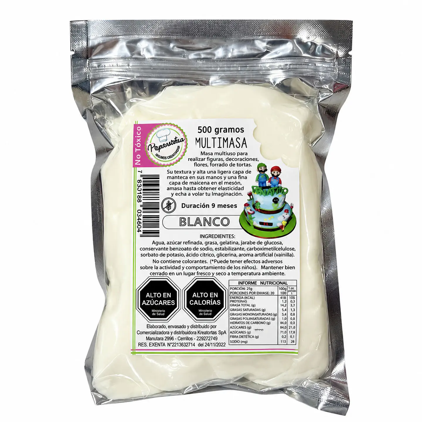 Multimasa 500 g Blanco 1
