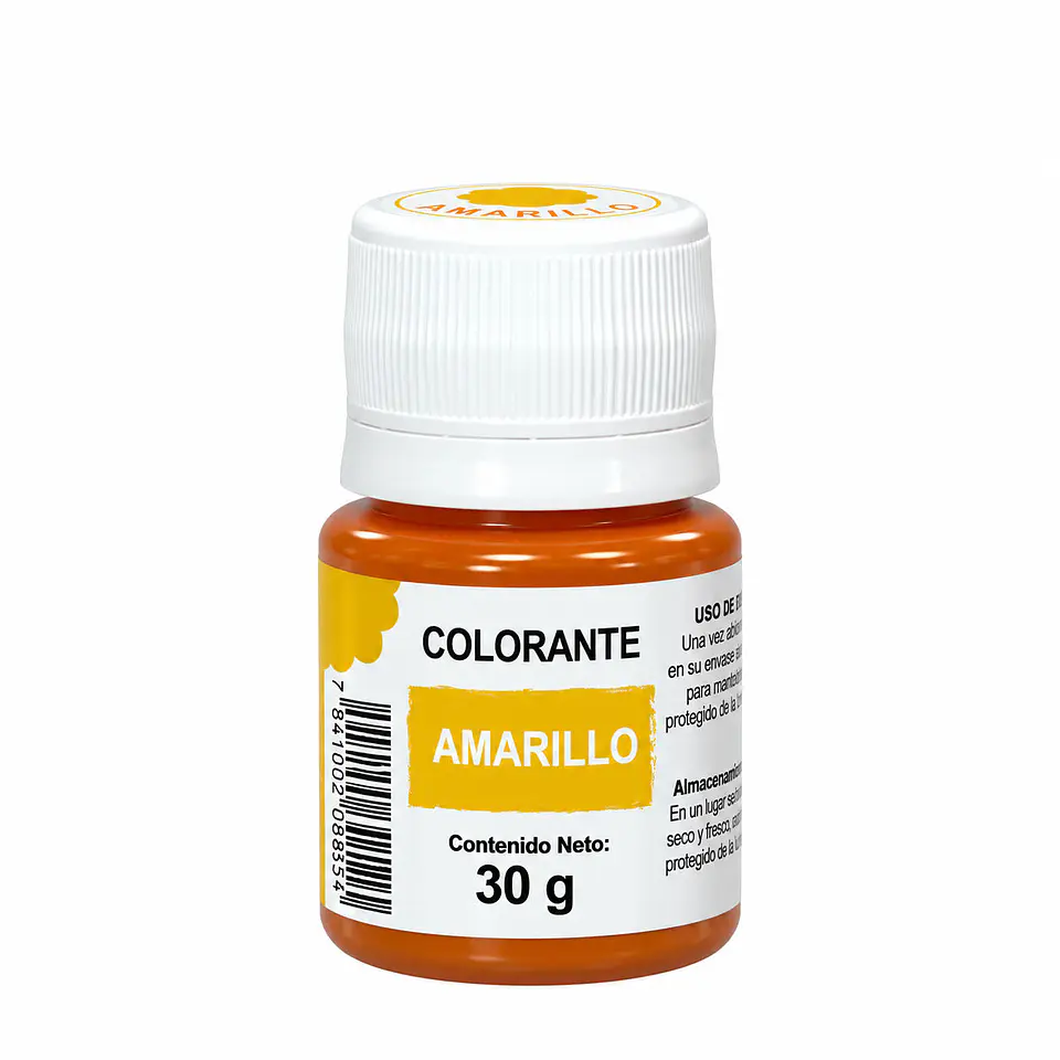 Colorante Amarillo en Gel 30g 1