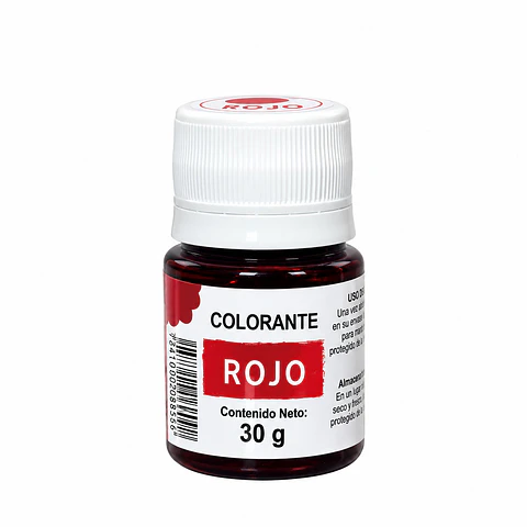 Colorante Rojo 30 g