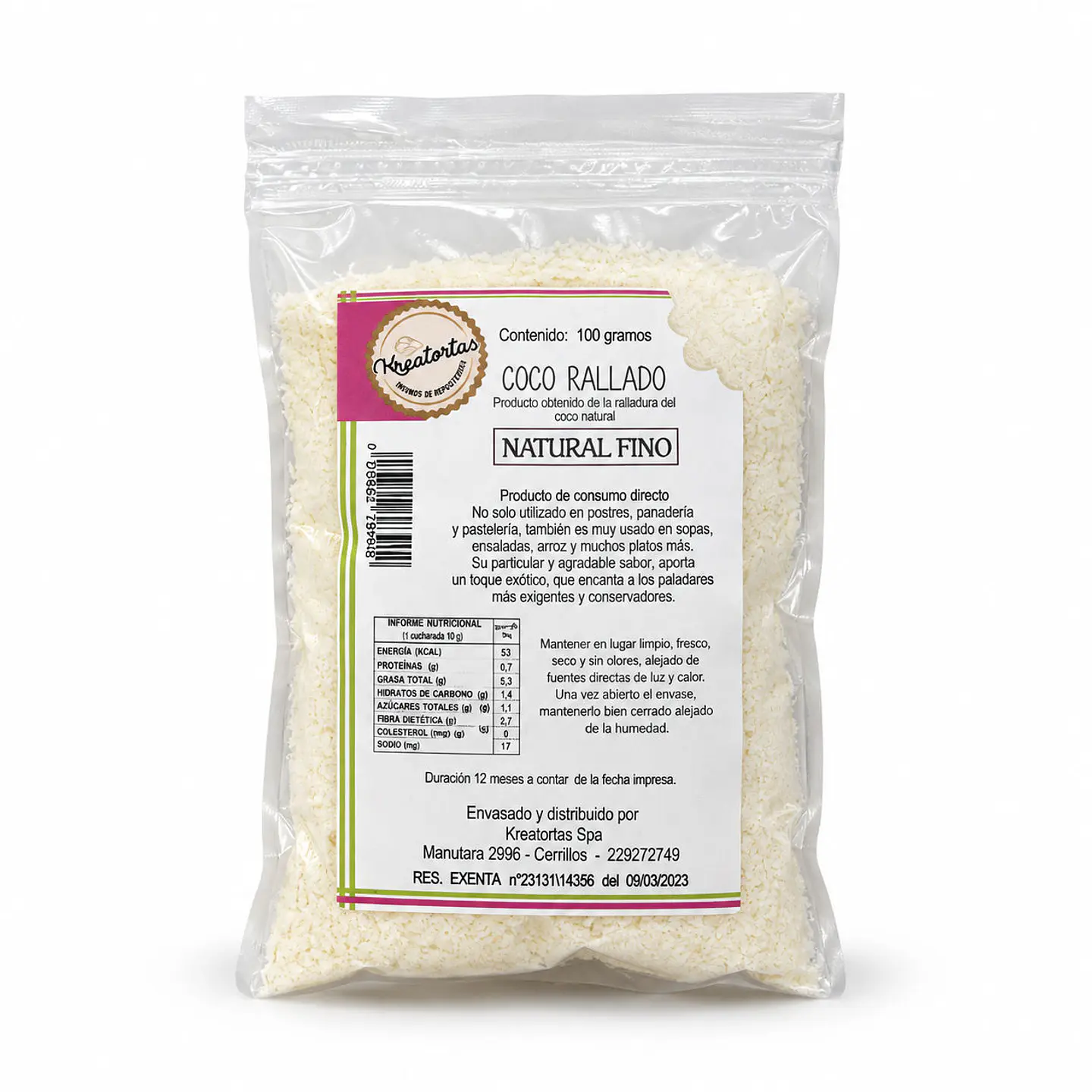 Coco Natural 100 g 1