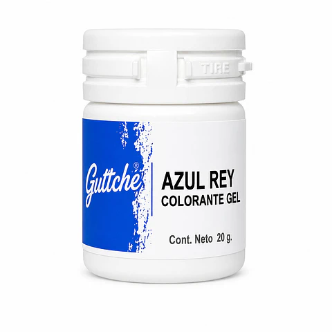 Colorante en Gel Guttche Azul Rey 20 g