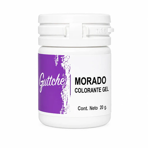 Colorante en Gel Guttche Morado 20 g