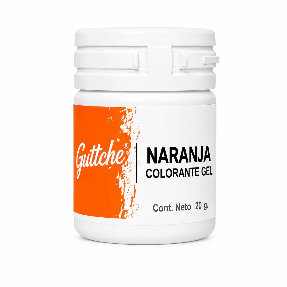 Colorante en Gel Guttche Naranja 20 g 1