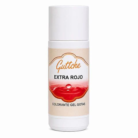 Colorante en Gota Guttche Extra Rojo 20 g