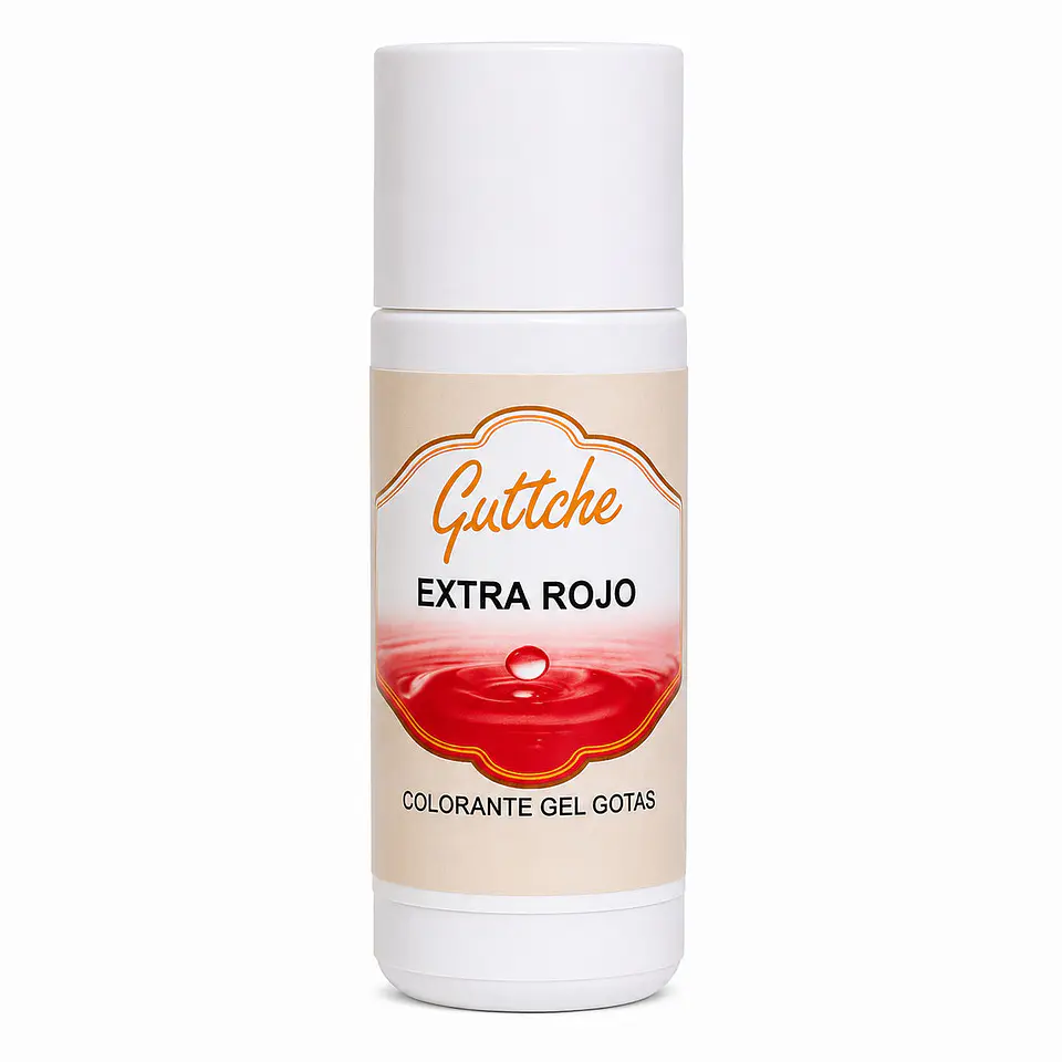 Colorante en Gota Guttche Extra Rojo 20 g 1