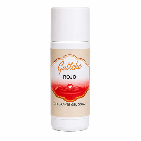 Colorante en Gota Guttche Rojo 20 g