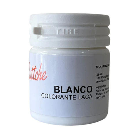 Colorante en Laca Guttche Blanca 15 g