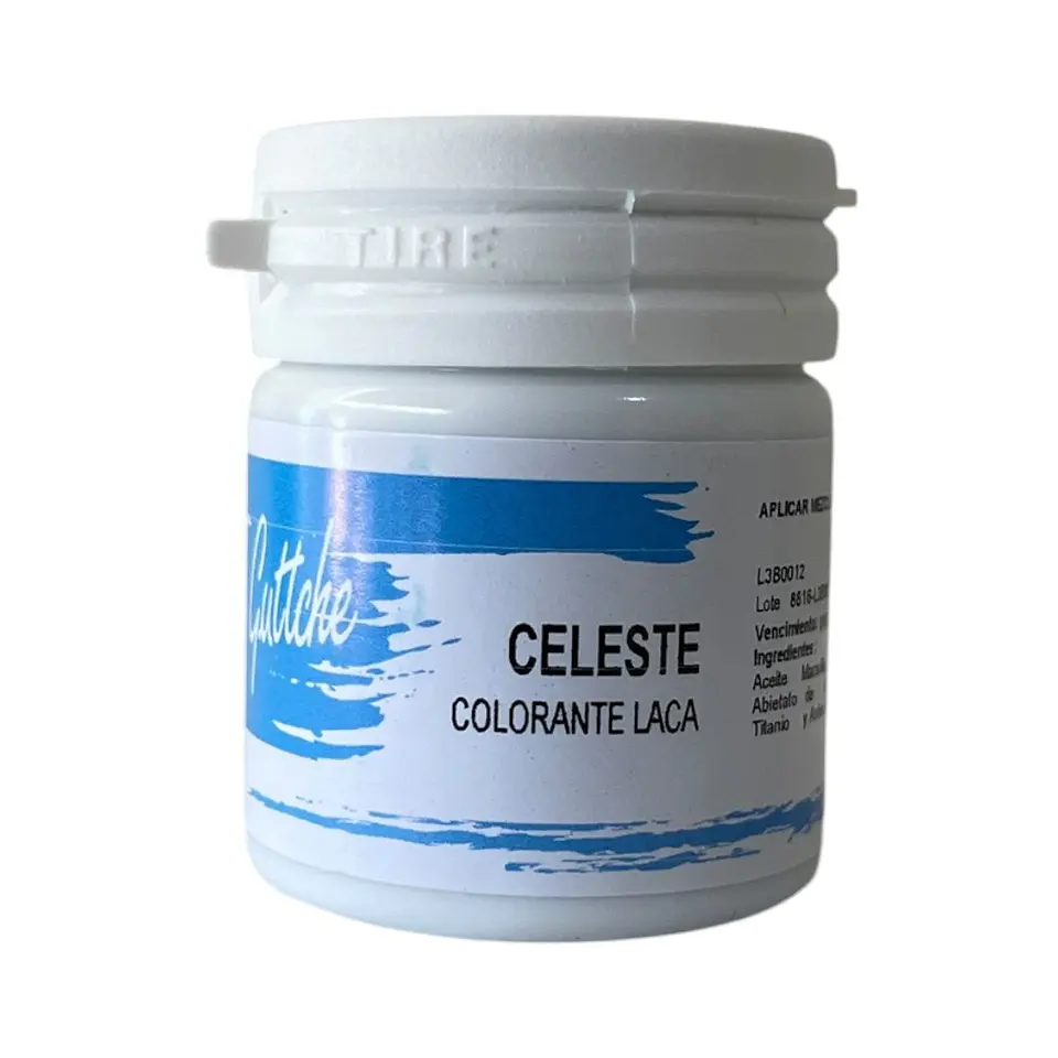 Colorante en Laca Guttche Celeste 15 g 1