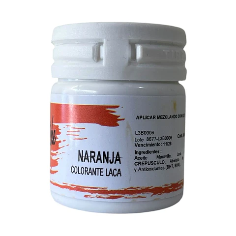 Colorante en Laca Guttche Naranja 15 g
