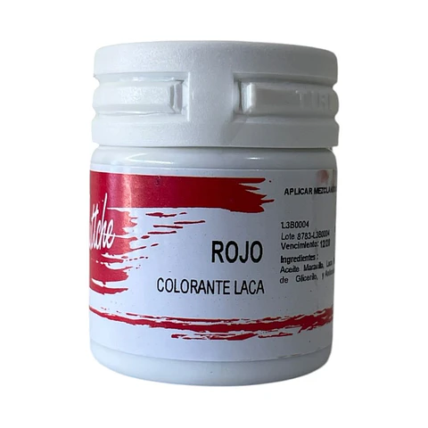 Colorante en Laca Guttche Roja 15 g