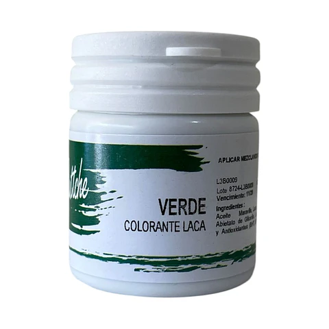 Colorante en Laca Guttche Verde 15 g