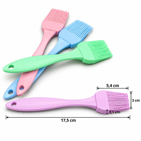 Brocha de silicona 17,5cmPequeña