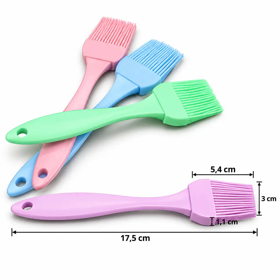 Brocha de silicona 17,5cmPequeña 1