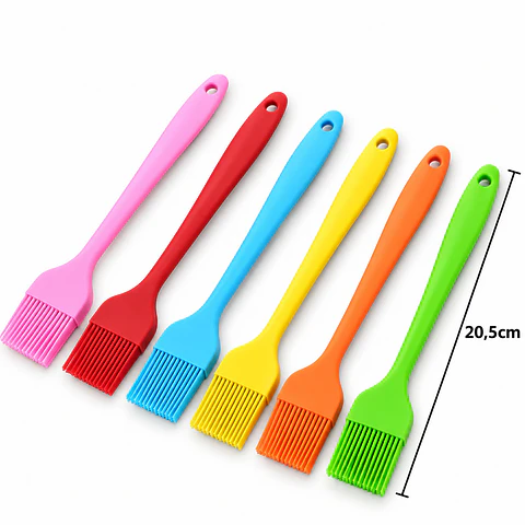 Brocha de silicona 20,5cm  Mediana