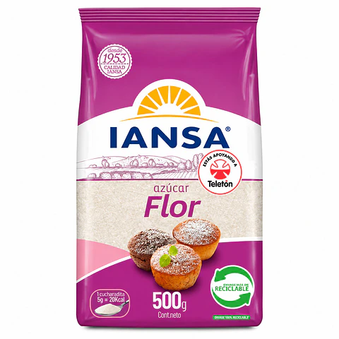 Azúcar Flor Iansa 500G